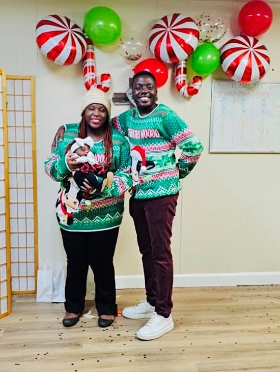 Ugly Christmas sweater day